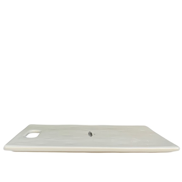 RAE DUNN Roll Icon Rolling Pin Rectangular Board Platter with Handle NWT 2017 OG - Picture 6 of 14